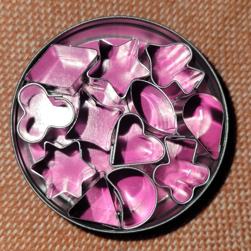 PastryCutters 12 Decorative Cutters cookies pastries metal vintage